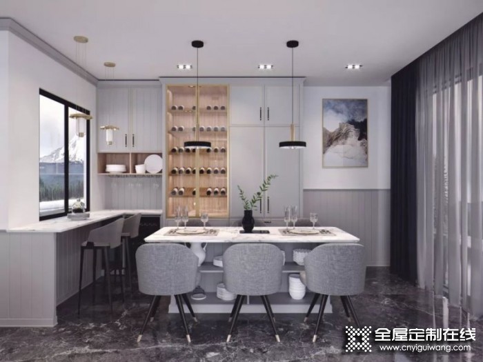 好莱客全屋定制北欧风格系列家居效果图